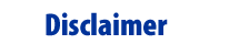 disclaimer